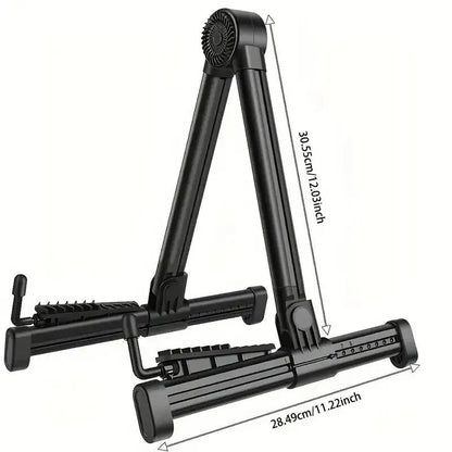Portable Folding Guitar Stand for Acoustic Electric and Bass