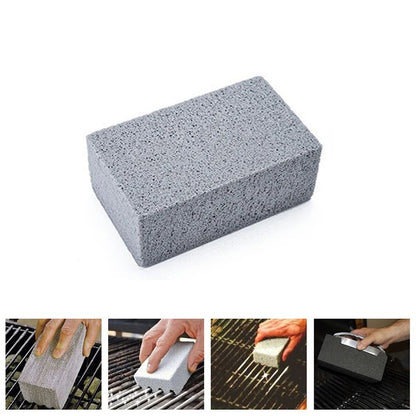 Heavy-Duty BBQ Grill Cleaning Pumice Brick for Effortless Grate Cleaning