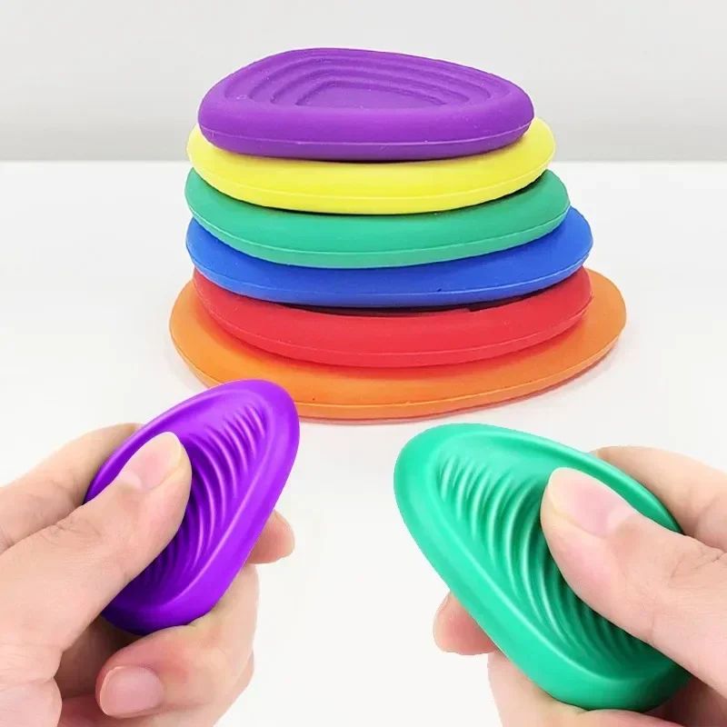 Baby Silicone Teether Chew Necklace – Sensory Chewy Pendant for Autism, ADHD & Oral Motor Therapy