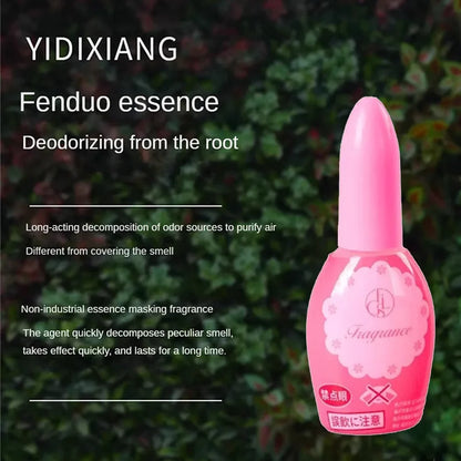 Indoor Aromatherapy Air Freshener To Remove Odor, One Drop of Deodorant Toilet Deodorant Fragrance Liquid