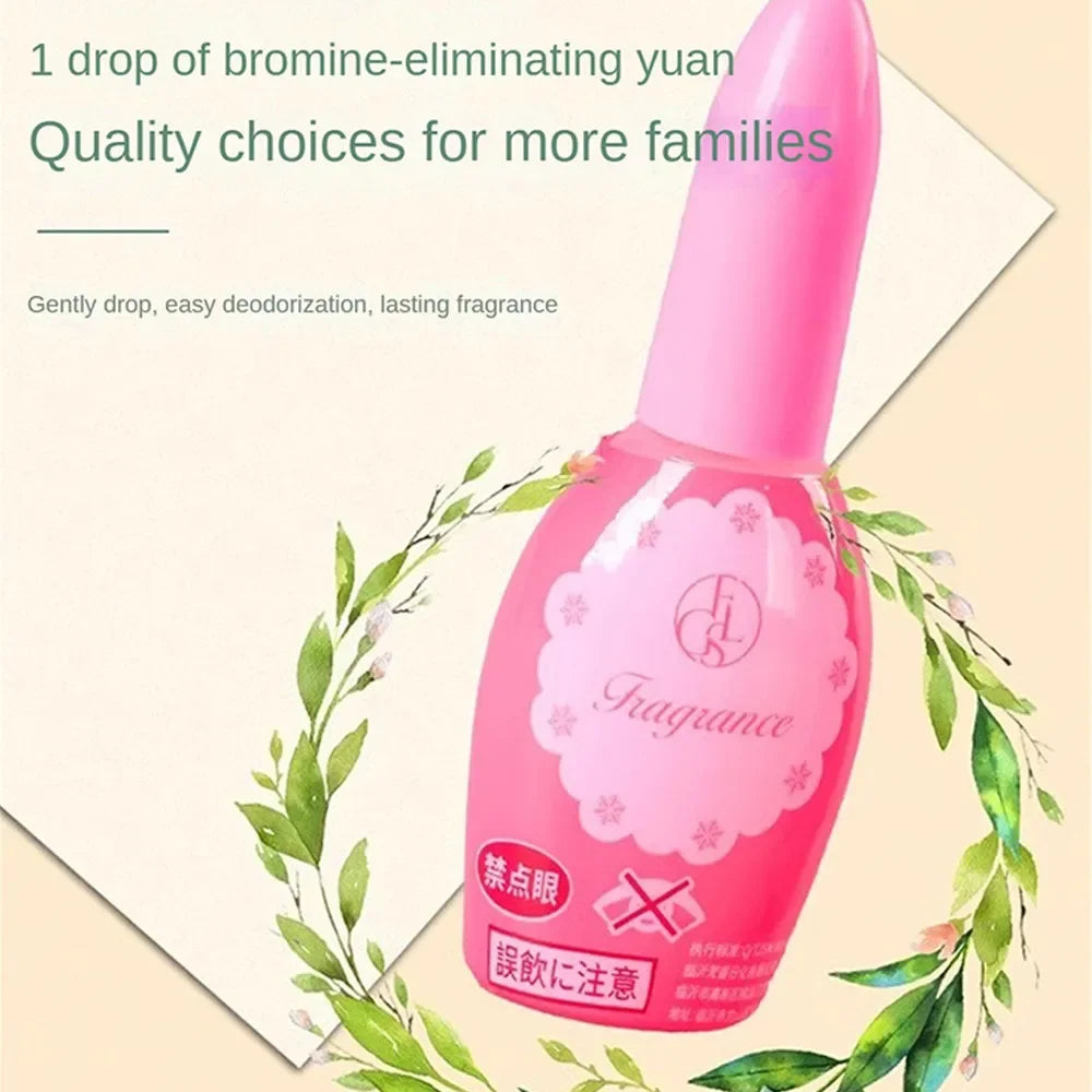 Indoor Aromatherapy Air Freshener To Remove Odor, One Drop of Deodorant Toilet Deodorant Fragrance Liquid