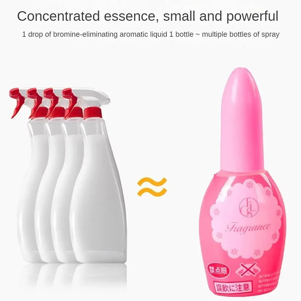 Indoor Aromatherapy Air Freshener To Remove Odor, One Drop of Deodorant Toilet Deodorant Fragrance Liquid