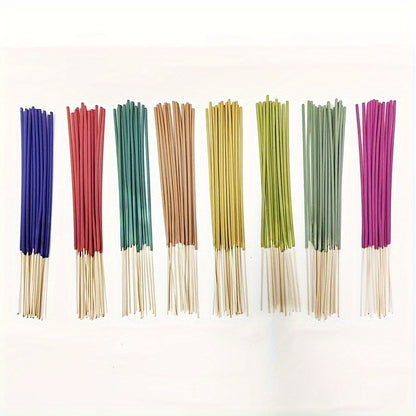 Long Lasting Home Decor Wholesale Multi Color Aromatherapy Sticks Rose Lavender White Sage Lemongrass and Jasmine