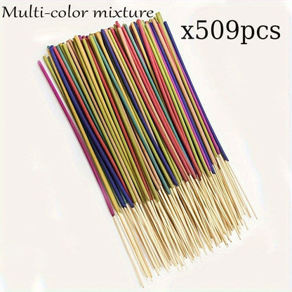 Long Lasting Home Decor Wholesale Multi Color Aromatherapy Sticks Rose Lavender White Sage Lemongrass and Jasmine