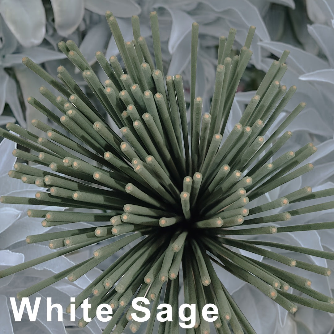 Outdoor Incense Coils White Sage Lavender Refreshing Mint Aromatherapy Fragrance for Patio Porch Poolside Camping Garden
