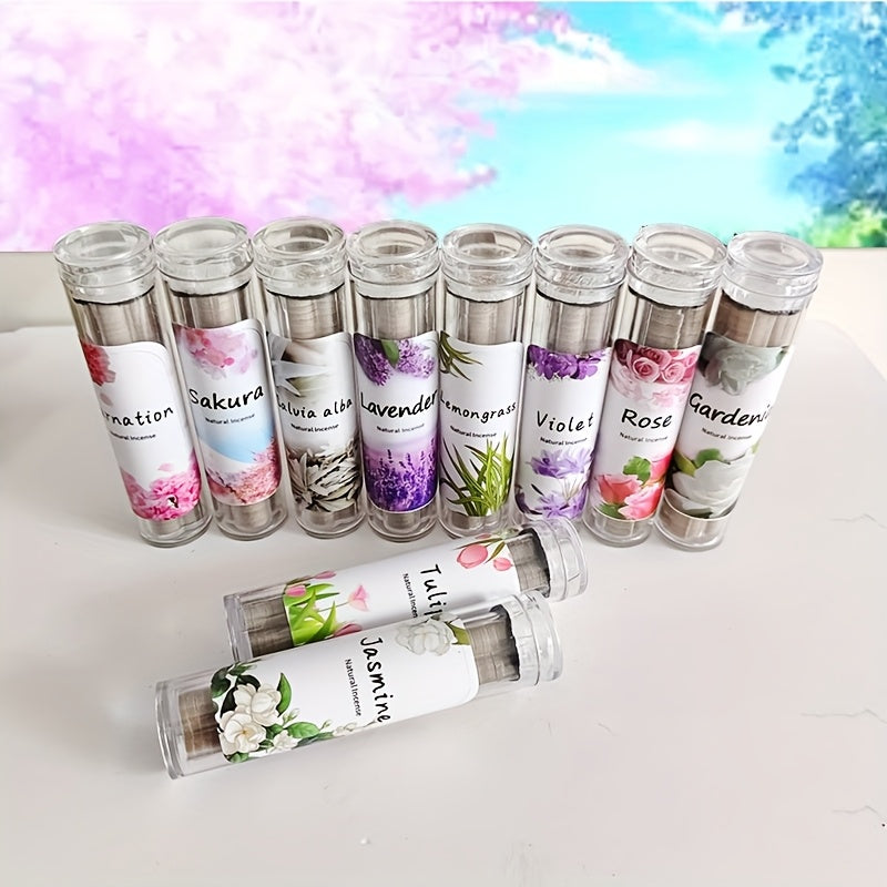 Aromatherapy Incense Sticks Wooden Sticks for Meditation Yoga Spa Home Office Relaxation Decompression Holiday Gift