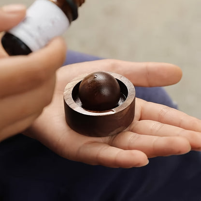 Natural Car Wooden Essential Oil Diffusers Spherical Design Room Fragrance Bedroom Decor Diffuser for Car Home