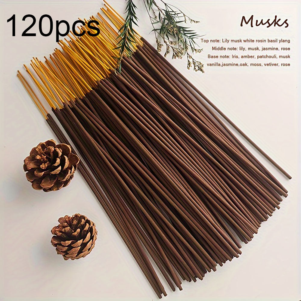 White Musk Clove Vanilla Sage Bamboo Stick Incense Natural High Quality Strong Long Lasting Fragrance Home