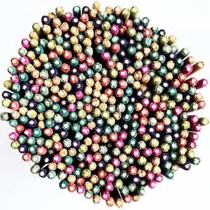 Handmade Bamboo Stick Incense, Clean Less Powder, Mixed Flower and Grass Fragrance, Long-Lasting Scent for Home