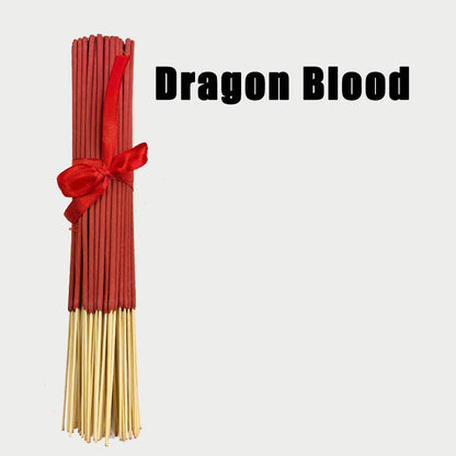 Handmade Bamboo Stick Incense, Clean Less Powder, Mixed Flower and Grass Fragrance, Long-Lasting Scent for Home