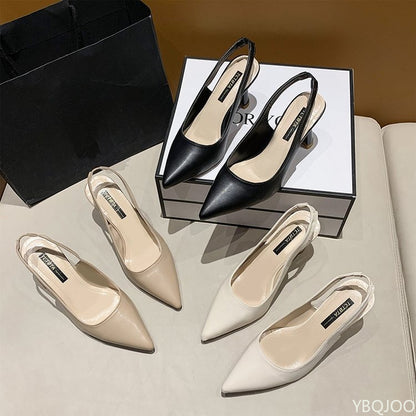 Summer new pointed high heels, Fashion elegant ladies shoes, Women sandals, Casual Shallow mouth shoe