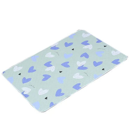 Waterproof Baby Mattress Protector Pad - 19.7-27.6 Inches Washable Urine Mat for Toddlers with Cute Cartoon Design