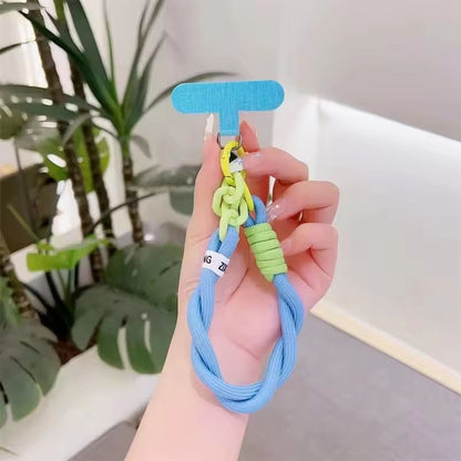 Handwoven Adjustable Universal Mobile Phone Lanyard Wrist Strap – Outdoor Anti-Drop Safety Rope