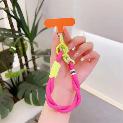 Handwoven Adjustable Universal Mobile Phone Lanyard Wrist Strap – Outdoor Anti-Drop Safety Rope