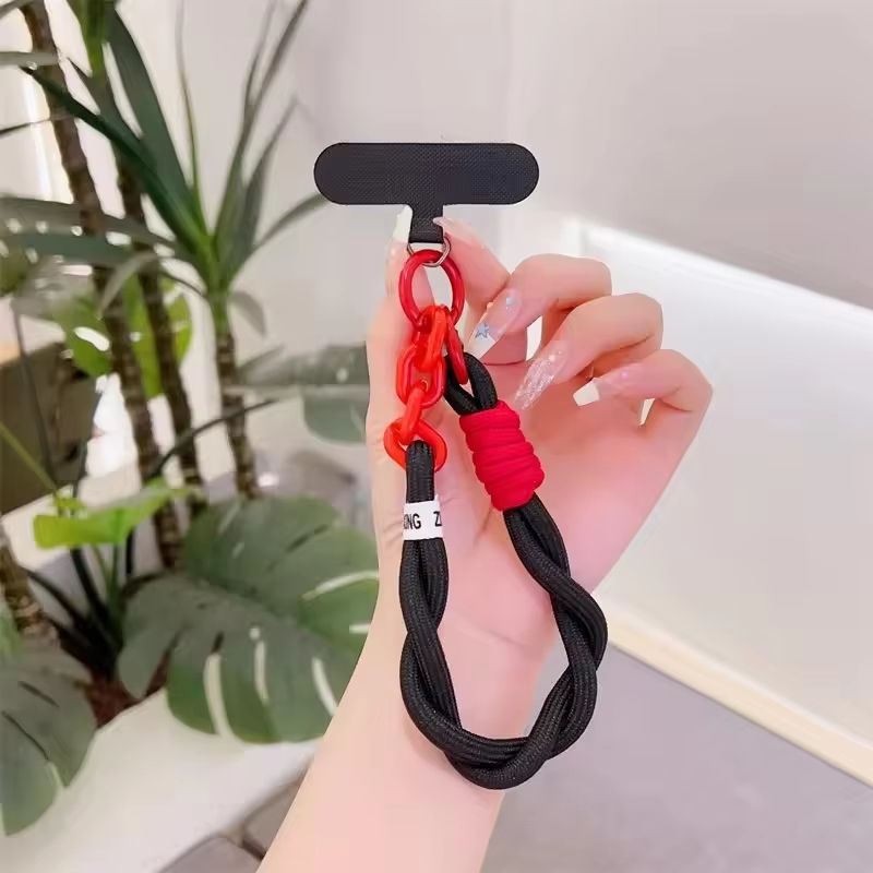 Handwoven Adjustable Universal Mobile Phone Lanyard Wrist Strap – Outdoor Anti-Drop Safety Rope