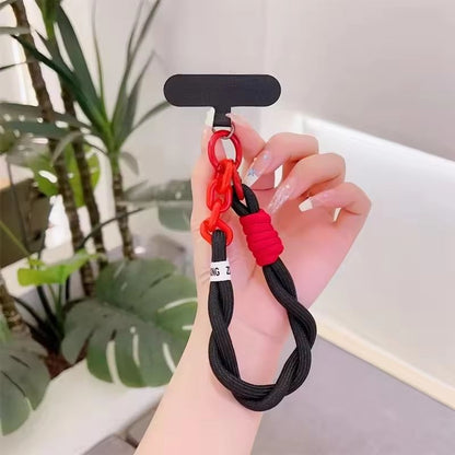 Handwoven Adjustable Universal Mobile Phone Lanyard Wrist Strap – Outdoor Anti-Drop Safety Rope
