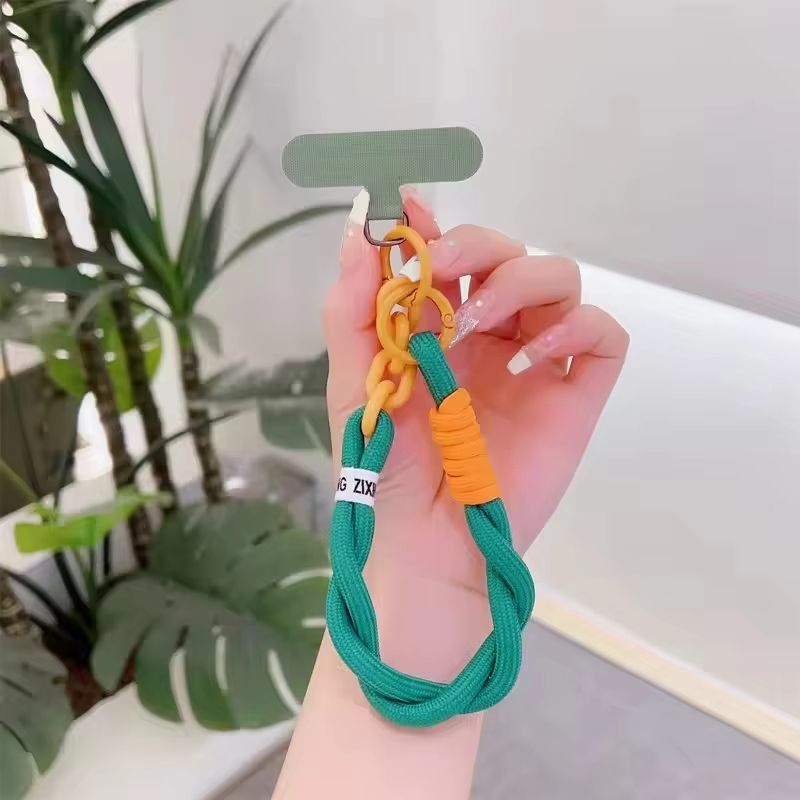 Handwoven Adjustable Universal Mobile Phone Lanyard Wrist Strap – Outdoor Anti-Drop Safety Rope