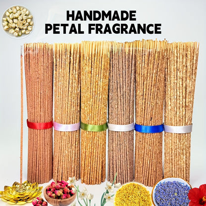 Natural Petal Fragrance Handmade for Yoga Meditation Long-Lasting Home Air Purification
