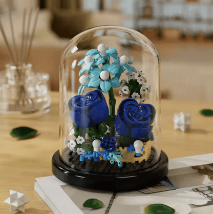DIY Micro Building Block Sunflower Bouquet Handmade Puzzle Toy Desktop Decoration Gift