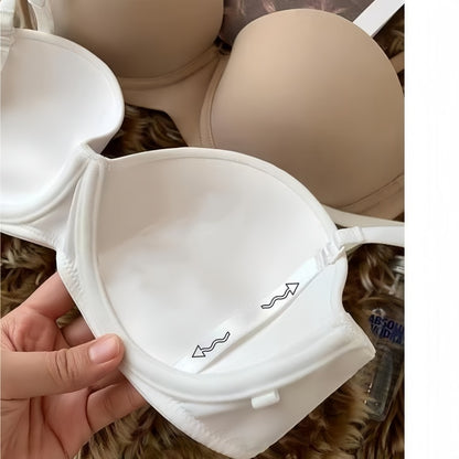 Seamless Wireless Push Up Bra with Padded No Show Comfort Fit