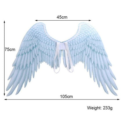 3D Angel Wings Costume Accessory for Parties and Cosplay