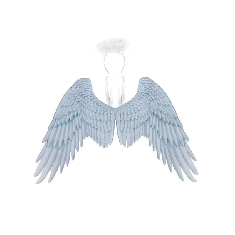 3D Angel Wings Costume Accessory for Parties and Cosplay