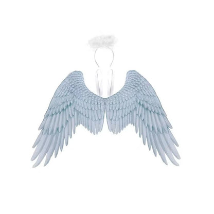 3D Angel Wings Costume Accessory for Parties and Cosplay
