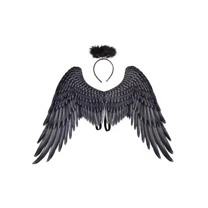3D Angel Wings Costume Accessory for Parties and Cosplay