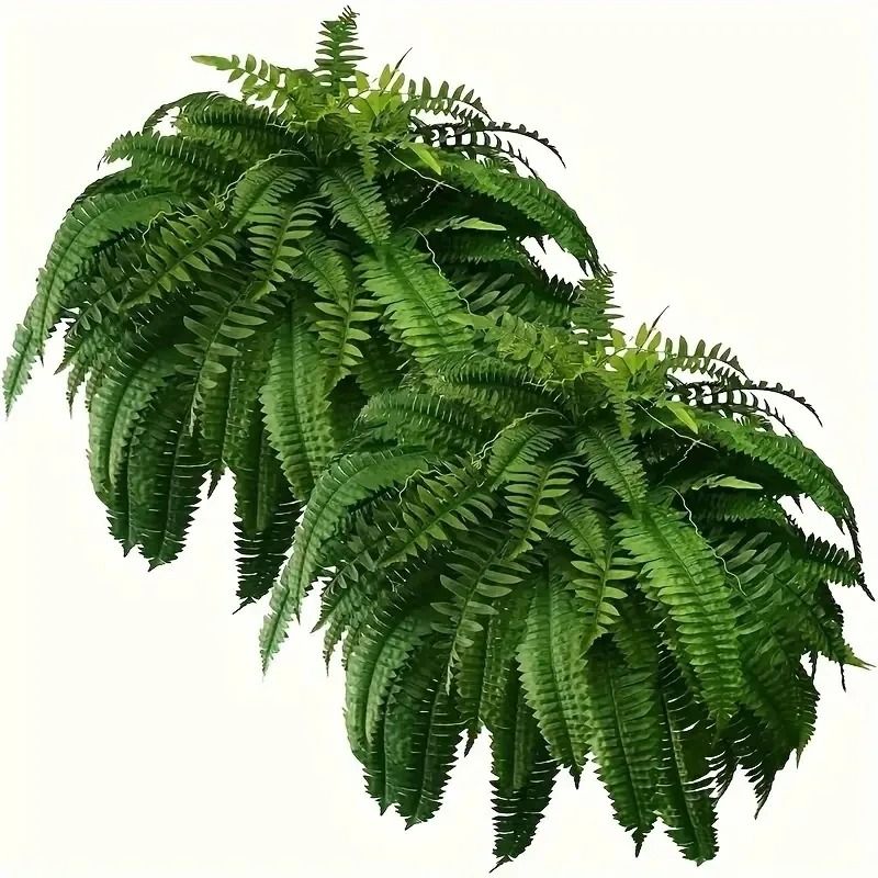 Realistic Artificial Boston Fern Greenery for Indoor and Outdoor Decor
