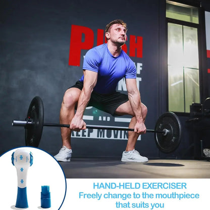 Adjustable Resistance Breathing Trainer for Lung Capacity & Endurance