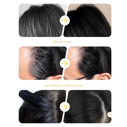 Instant Touch-Up Hair Color Comb Stick – Portable Gray Hair Concealer for Natural Coverage
