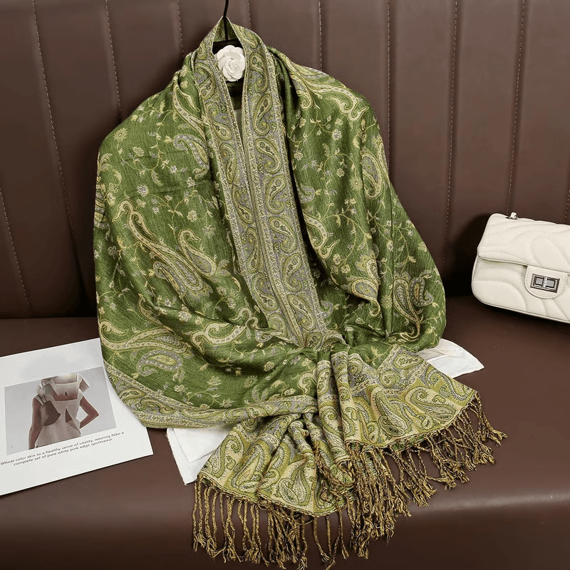 Luxury Cashmere Pashmina Shawl for Women, Warm & Elegant Winter Wrap