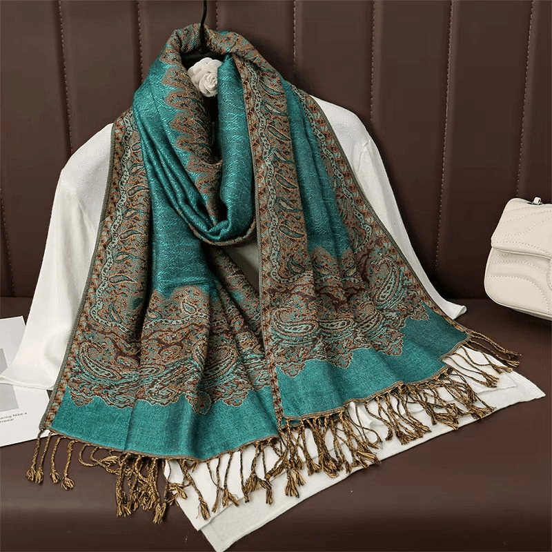 Luxury Cashmere Pashmina Shawl for Women, Warm & Elegant Winter Wrap