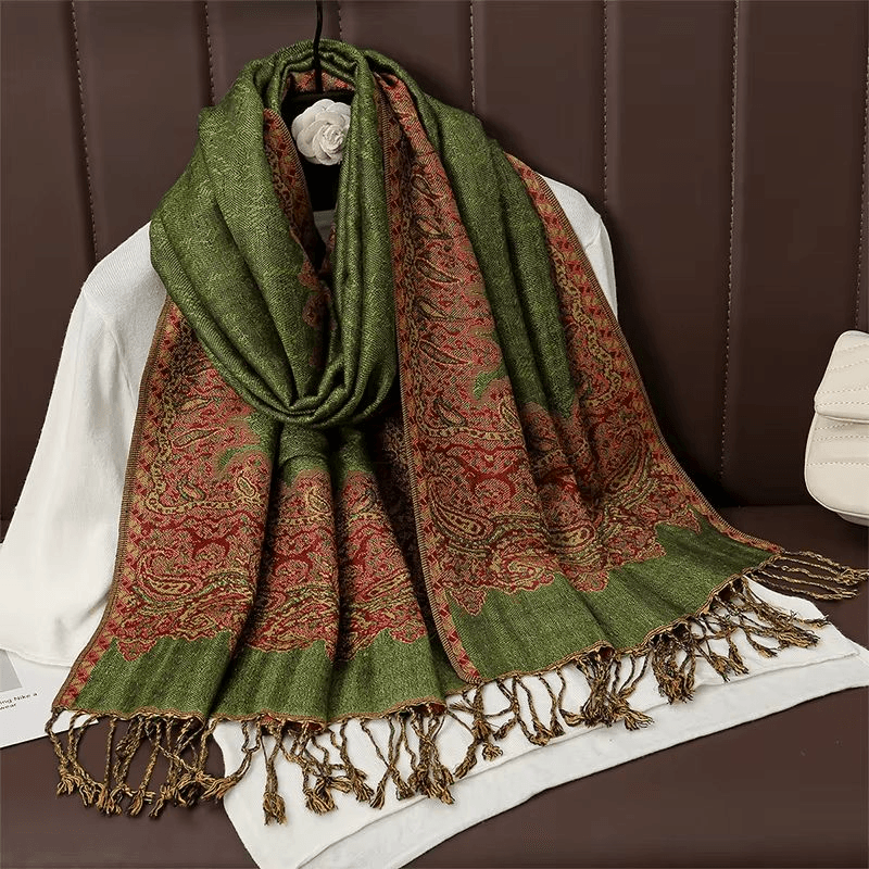 Luxury Cashmere Pashmina Shawl for Women, Warm & Elegant Winter Wrap