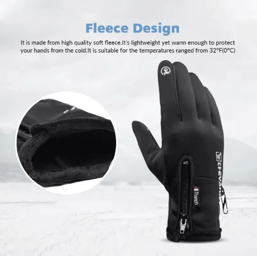 Extreme Cold Winter Gloves 40 c Waterproof Thermal Touchscreen Gloves for Outdoor Sports