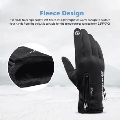 Extreme Cold Winter Gloves 40 c Waterproof Thermal Touchscreen Gloves for Outdoor Sports