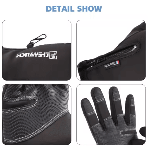 Extreme Cold Winter Gloves 40 c Waterproof Thermal Touchscreen Gloves for Outdoor Sports