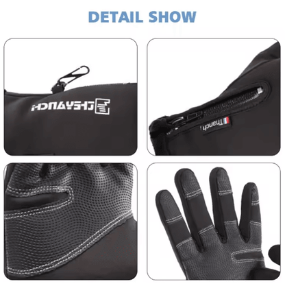 Extreme Cold Winter Gloves 40 c Waterproof Thermal Touchscreen Gloves for Outdoor Sports