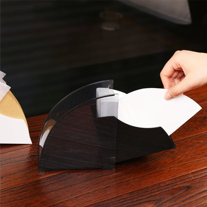 Dust-proof Storage Box, Coffee V Filter Paper Holder