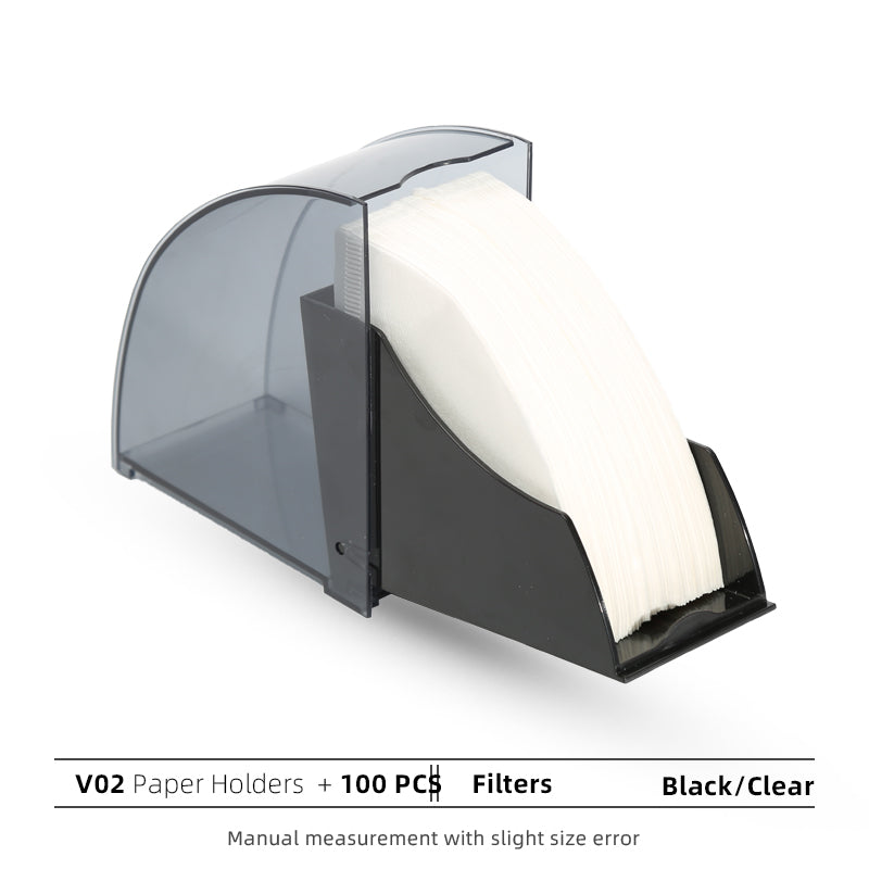 Dust-proof Storage Box, Coffee V Filter Paper Holder