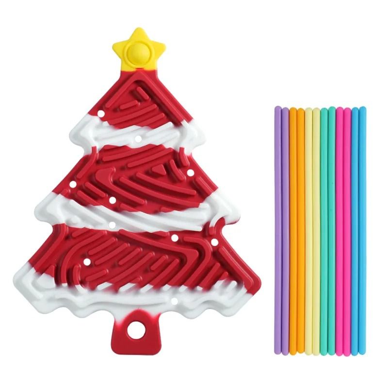 Double Sided Silicone Sensory Board Fidget Toy for Anxiety Relief