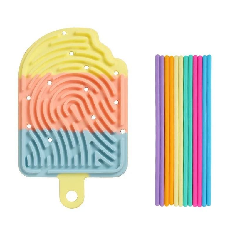 Double Sided Silicone Sensory Board Fidget Toy for Anxiety Relief
