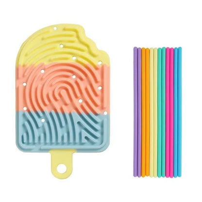 Double Sided Silicone Sensory Board Fidget Toy for Anxiety Relief