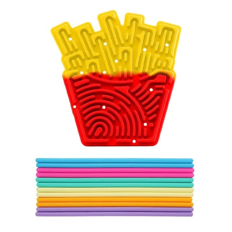 Double Sided Silicone Sensory Board Fidget Toy for Anxiety Relief
