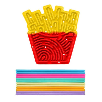 Double Sided Silicone Sensory Board Fidget Toy for Anxiety Relief