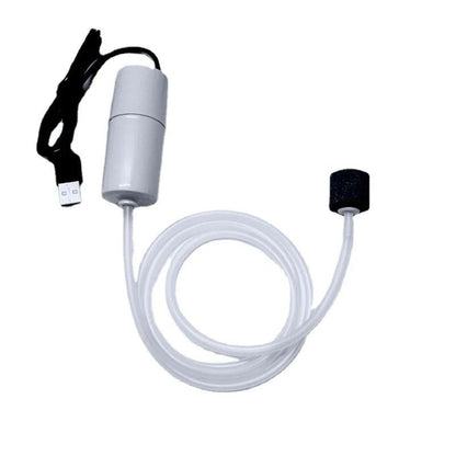 USB Aquarium Air Pump Mini Oxygenator Silent Aerator for Fish Tank
