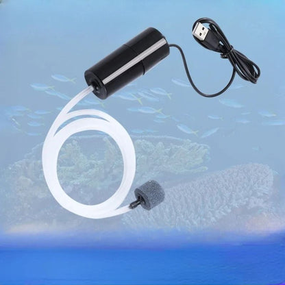 USB Aquarium Air Pump Mini Oxygenator Silent Aerator for Fish Tank