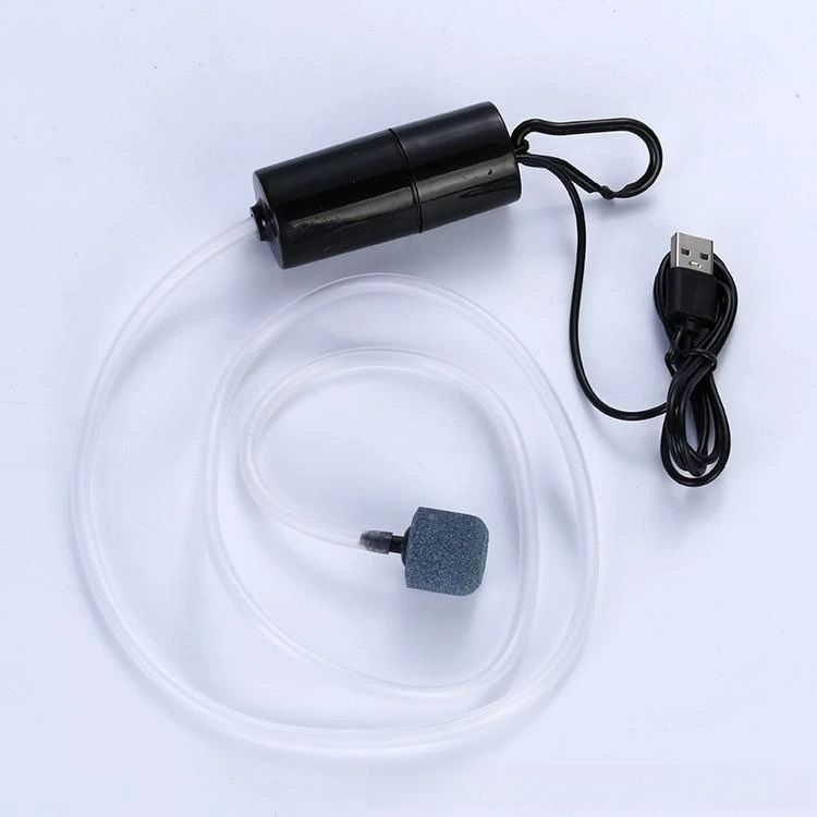 USB Aquarium Air Pump Mini Oxygenator Silent Aerator for Fish Tank