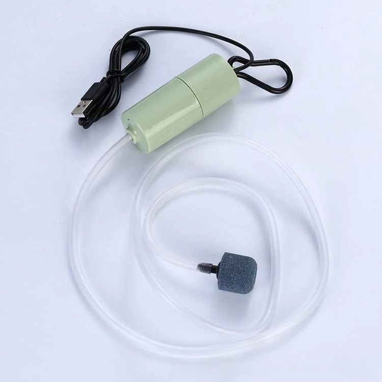 USB Aquarium Air Pump Mini Oxygenator Silent Aerator for Fish Tank