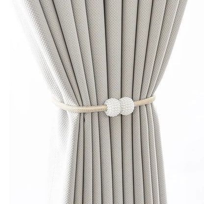 Pearl Magnetic Curtain Clip Tie Back Holder Decorative Curtain Buckle